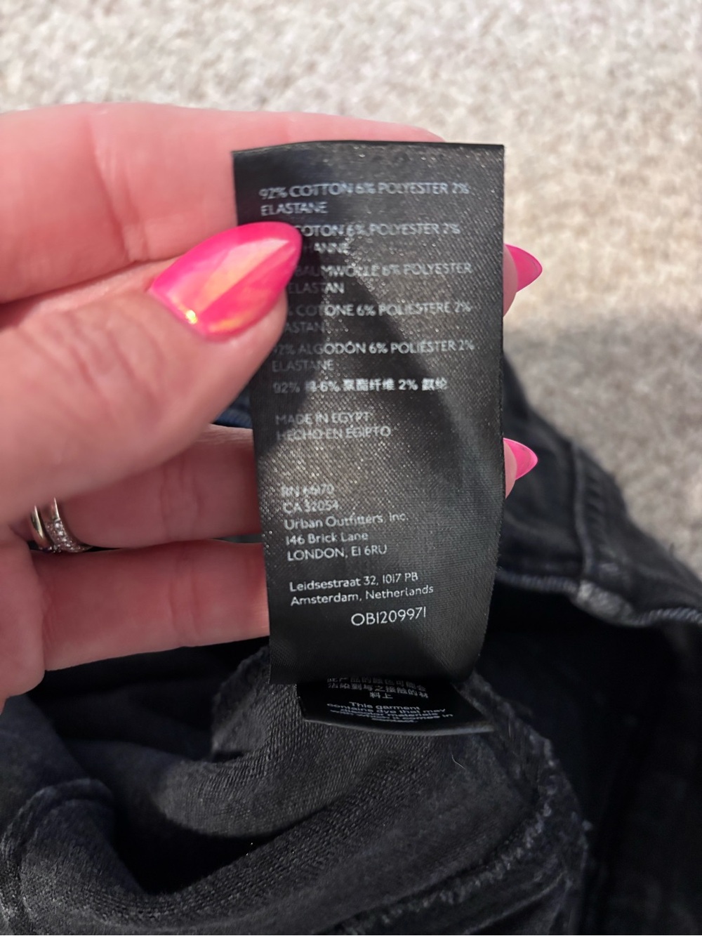 We The Free People Jayde High Rise Flare 27/33 - Picture 5 of 10
